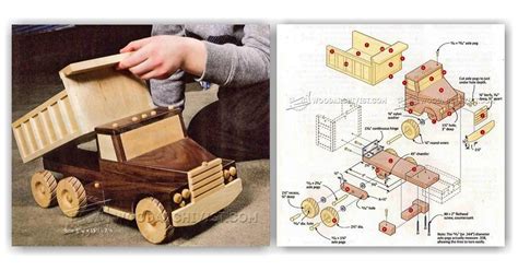 Wooden Toy Truck Plans (With images)