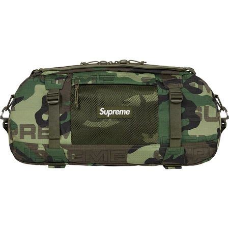 WOODLAND CAMO Supreme Duffle Bag