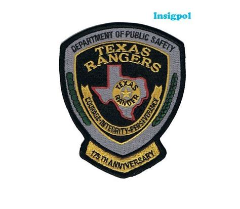 TEXAS DEPARTMENT OF PUBLIC SAFETY RANGER DIVISION SWAT TEAM POLICE PATCH GREEN Collectibles Patches