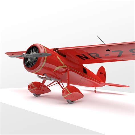 Amelia Earhart's Vega 5B 3D Model $120 - .blend .fbx .obj - Free3D