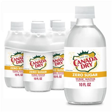 Canada Dry® Zero Sugar Tonic Water, 6 bottles / 10 fl oz - Harris Teeter