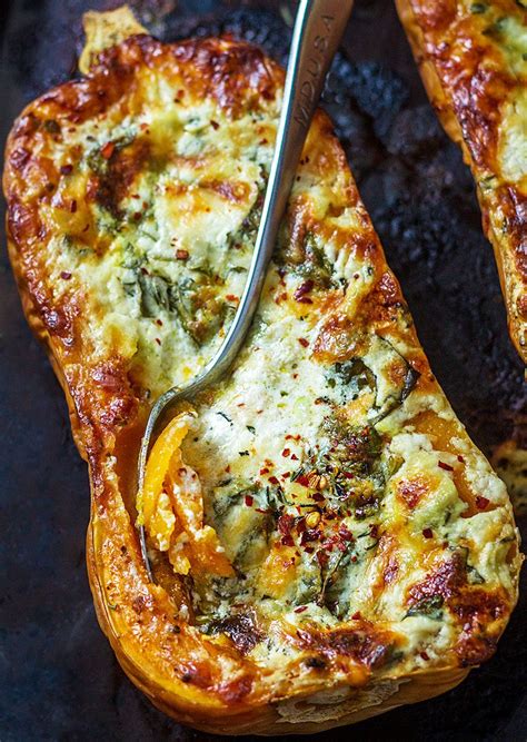 Creamy Four Cheese Spinach Butternut Squash Recipe — Eatwell101