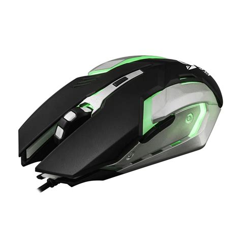 Wholesale VX Gaming Ranger Series Gaming Mouse - Black/Silver (SKU 2351322) DollarDays