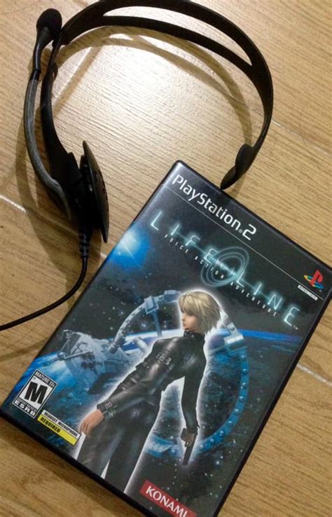 Lucky to get hold of this PS2 headset for this game "Lifeline" that I had sitting on my ...