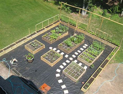 Small Vegetable Garden Mapping Design and Layout | HomesComfort.Com | Vegetable garden planning ...