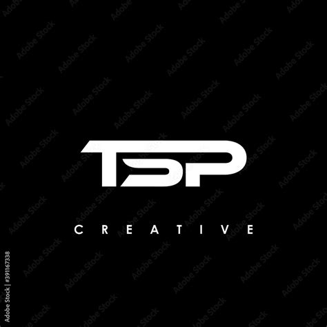 TSP Letter Initial Logo Design Template Vector Illustration Stock ...