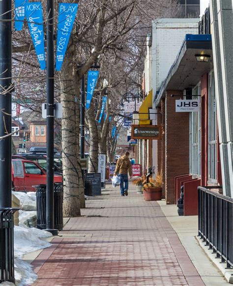 Red Deer Downtown | A view looking west along Ross Street (5… | Flickr