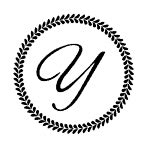 Letter Y Monogram | Customize Online | Instant Download