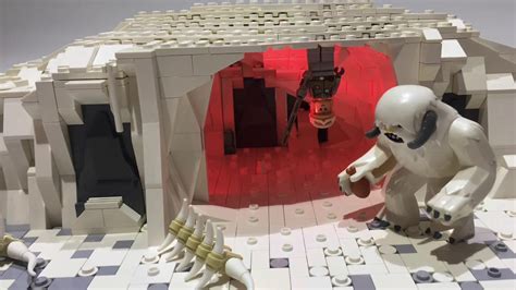 Hoth Wampa Cave Lego MOC - YouTube