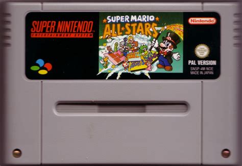 Super Mario All-Stars (1993) SNES box cover art - MobyGames