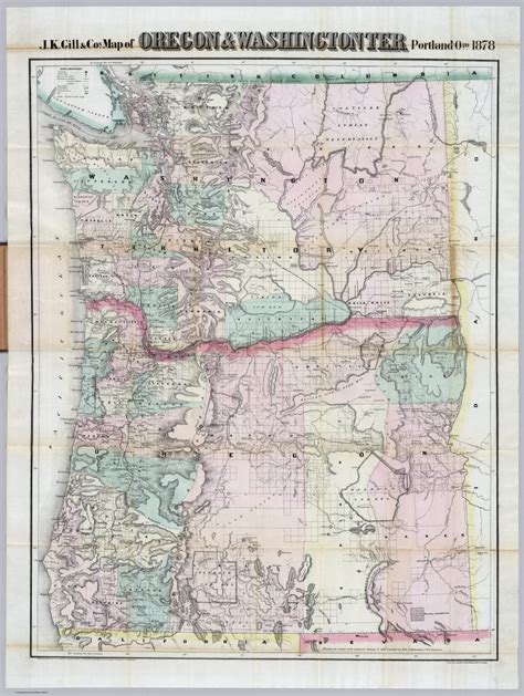 Map Of Oregon And Washington - Maping Resources