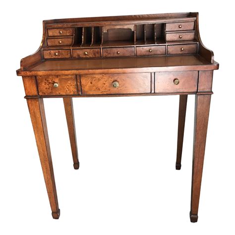 Vintage Ethan Allen Writing Desk | Chairish