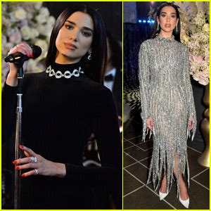 Dua Lipa Wears Two Stunning Outfits While Performing at Elton John’s ...