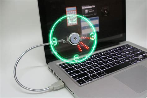 USB Powered Fan Clock