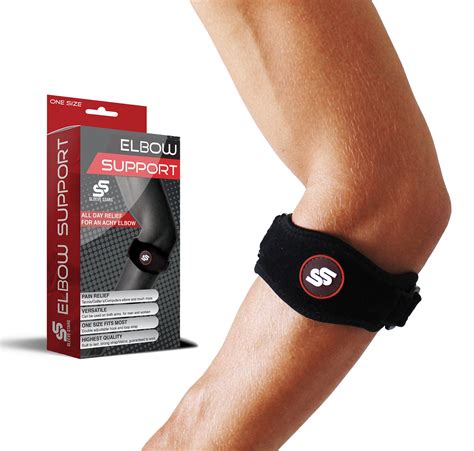 #1 Best Tendonitis Tennis & Elbow Brace With Compression Pad for Men & Women - For Great Support ...