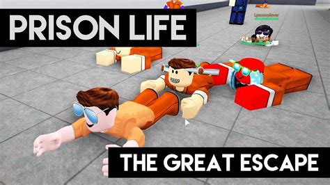 Prison Life - THE GREAT ESCAPE (Roblox Prison Life) - YouTube