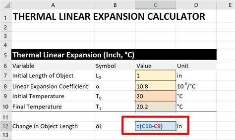 How to Calculate Linear Thermal Expansion for Measurement Uncertainty