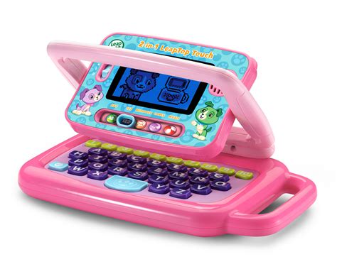 Leapfrog 2-In-1 Leaptop Touch - Pink laptop - Best Educational Infant Toys stores Singapore