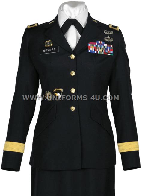 WOMEN&S 12MP US ARMY MILITARY SERVICE DRESS BLUE BLUES ASU UNIFORM COAT JACKET C $30.26 ...