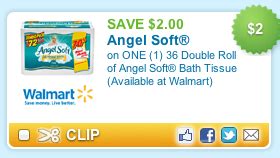 Great Deal Alert: Angel Soft Toilet Paper Only 21¢ Per Roll at Walmart