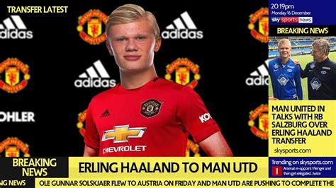 HAALAND TO MAN UTD IN JANUARY | TRANSFER UPDATE - YouTube