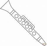 Clarinet coloring Page  Free Printable Coloring Pages sketch template