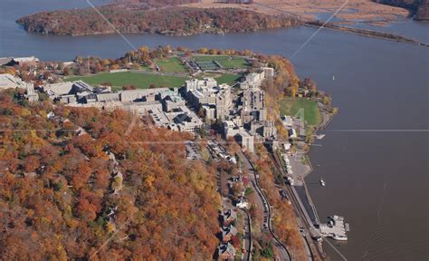 West Point Military Academy campus in Autumn, West Point, New York ...