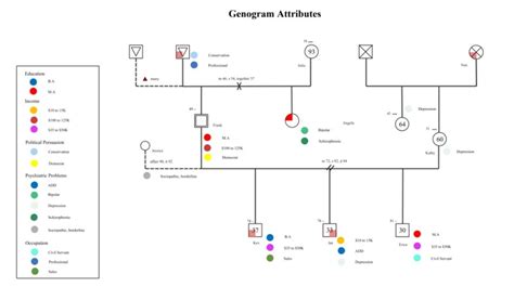 Free Editable Genogram Examples | EdrawMax Online