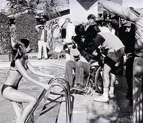 Behind the scenes photo from the “pool scene” in “fast times at ridgemont high” : r/pics