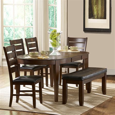 Oxford Creek Albany 6 Piece Oval Shape Dining Set - Home - Furniture ...