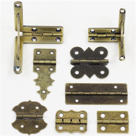 Antique Brass Hinges – Small Box Hardware