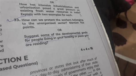 How has intensive industrialisation and urbanisation posed a great pressu..