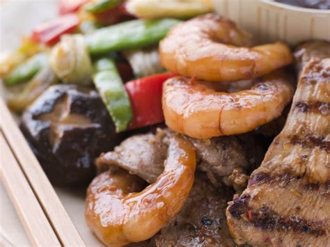 Meat And Seafood On The Griddle (Teppanyaki) Recipe | CDKitchen.com