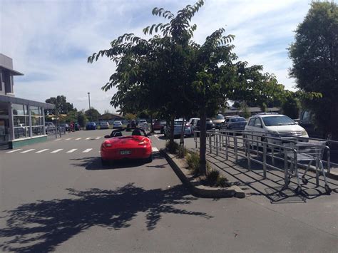 Porshe Parking Area? @ New World Halswell-Christchurch : newzealand