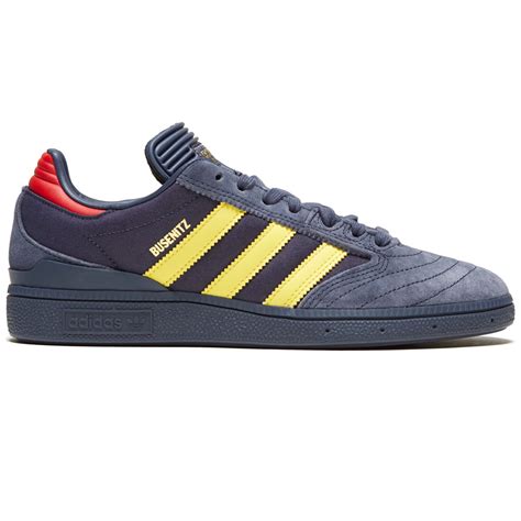 Adidas Busenitz Shoes - Shadow Navy/Impact Yellow/Scarlet