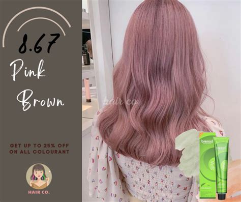 8.67 Pink Brown Hair Color Spa 100ml | Lazada PH