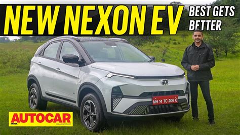 2023 Tata Nexon EV review - New look, new motor, new features! | First ...