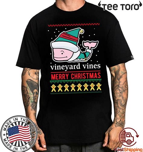 Vineyard Vines Merry Christmas For T Shirts