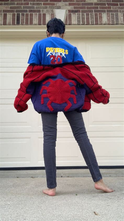 Spider-man Sweater Crochet Pattern - Etsy