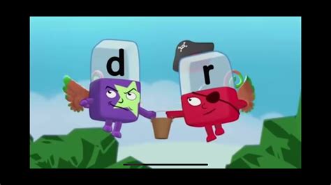 Alphablocks d & r cry - YouTube