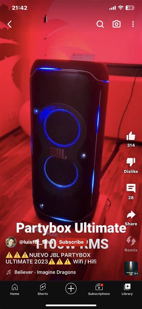 JBL PARTYBOX ULTIMATE: No battery,Supports wifi, Dolby atmos,New jbl logo,1100w : r/JBL