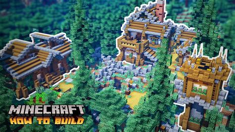 Minecraft: How to Build a Medieval Village (Medieval Houses, Medieval Storage, and Medieval ...