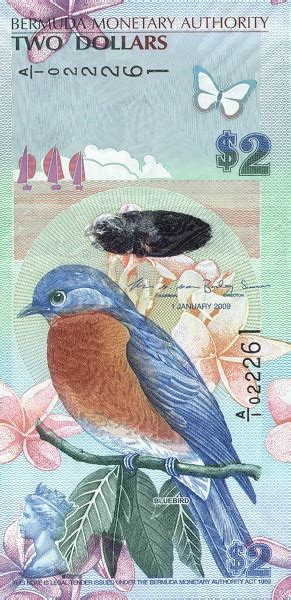 Bermuda 2 Dollars - Foreign Currency