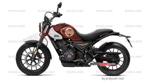 Royal Enfield Scram 450 (Himalayan Based) Render In Multiple Colourways