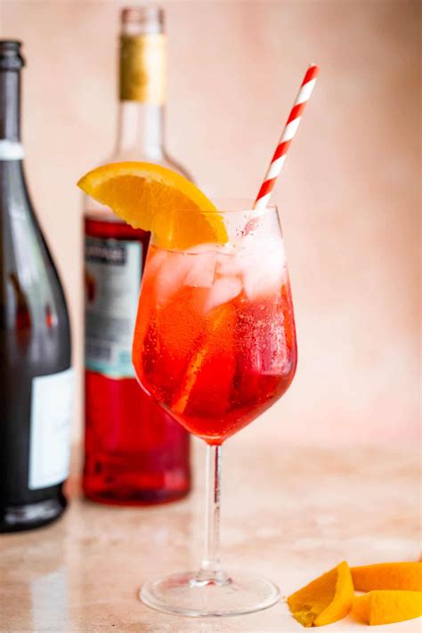 3-Ingredient Campari Spritz Cocktail Recipe l Diethood