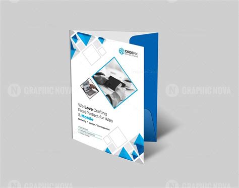 Premium Classic Presentation Folder - Graphic Nova | Stock Graphic Store