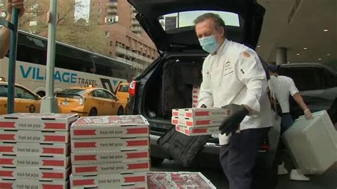 Coronavirus NYC: Food donated to Bellevue Hospital in honor of nurse ...