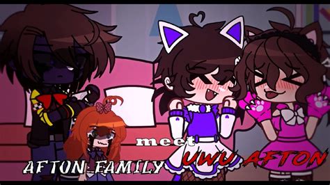 Afton Family Meet UWU Afton /gacha club/gacha fnaf /afton family ...