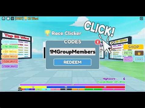 Race Clicker - Todos os códigos - Muito OP - YouTube