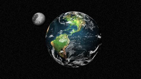 Earth and Moon Wallpaper - KoLPaPer - Awesome Free HD Wallpapers